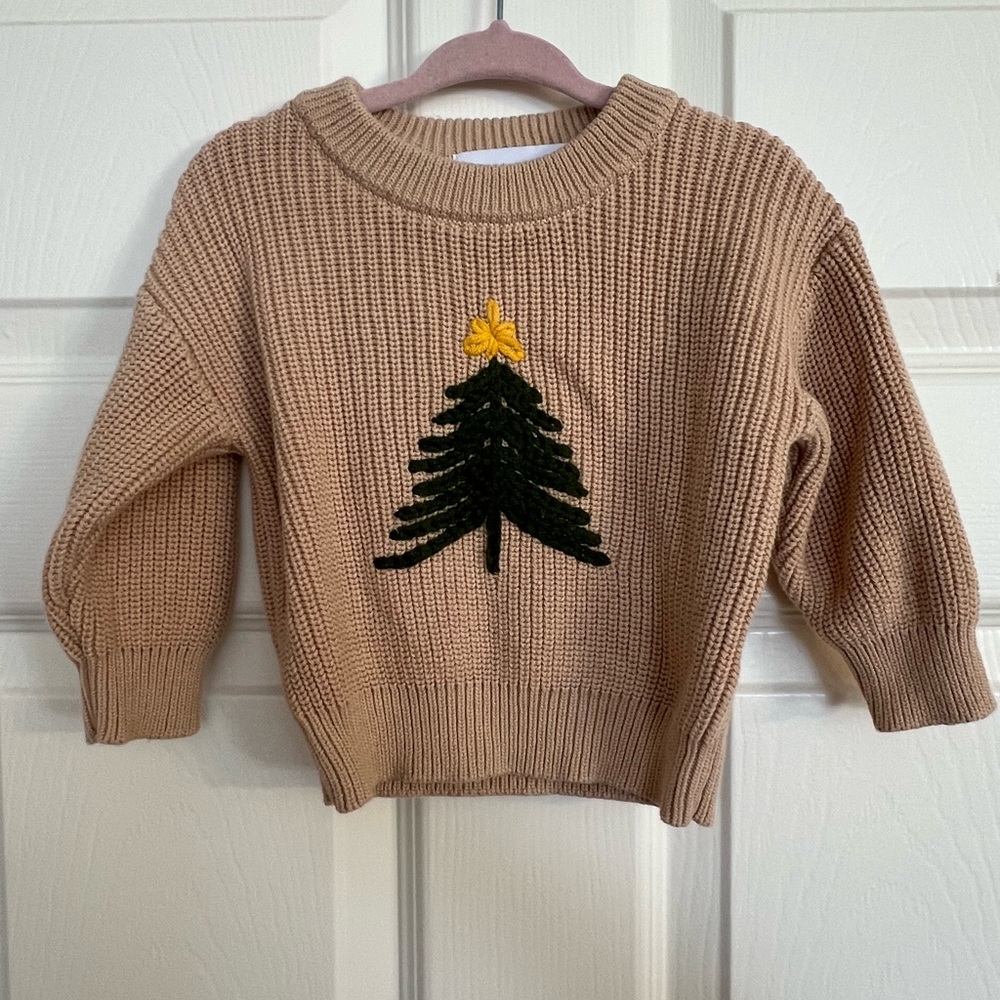 Toddler Christmas Sweater - Neutral